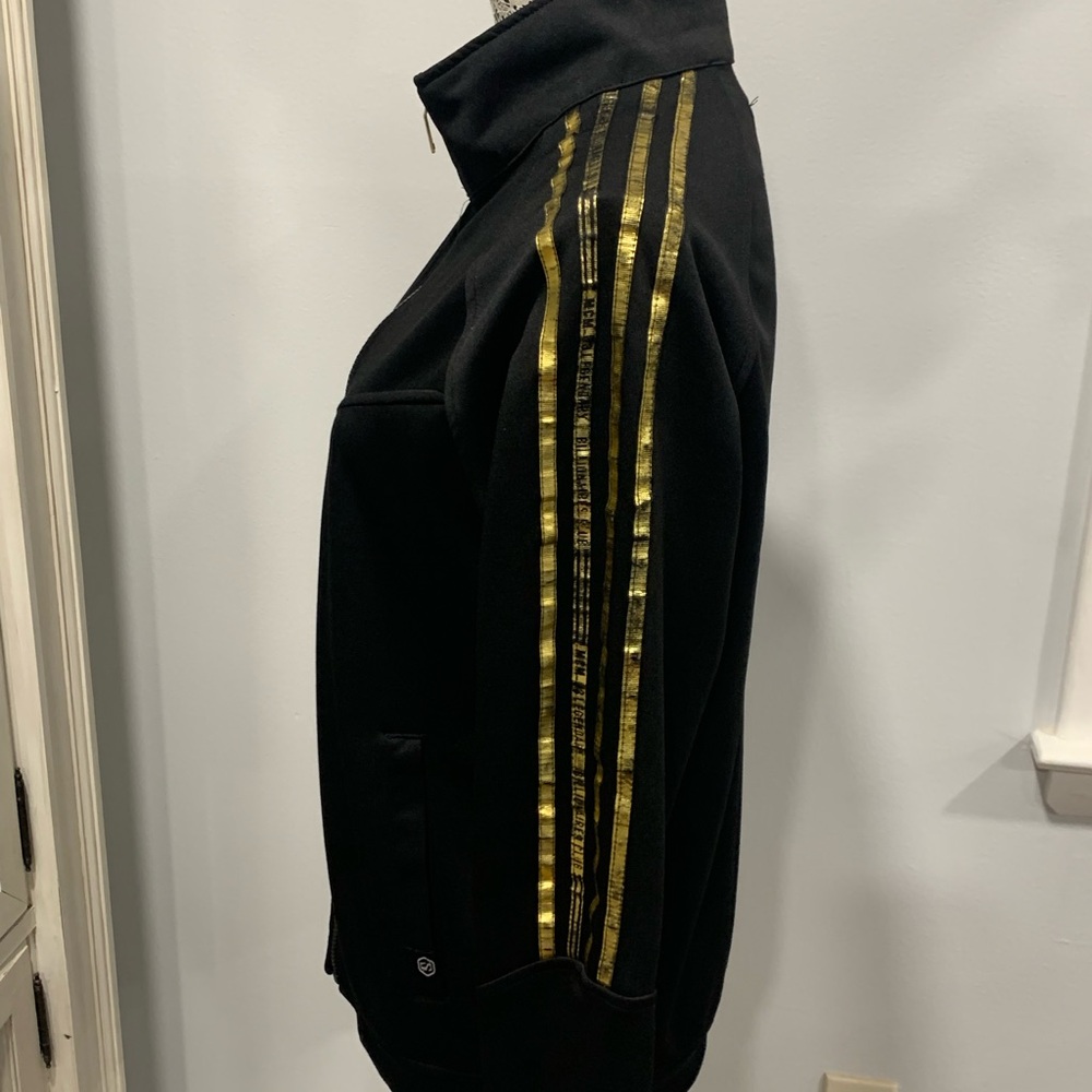Switch Remarkable MGM Black and Gold Lightweight Jacket with Stand-Up Collar - Picture 5 of 12